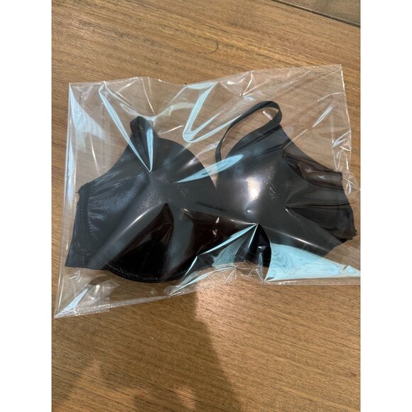 Danskin Women's Metallic Black Padded Underwire Bra, size 34C - Picture 11 of 11